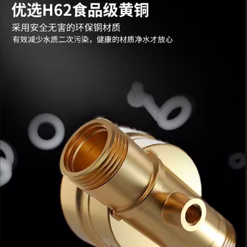 前置过滤器家用净水自动清洗反冲洗全屋自来水全铜不锈钢滤网