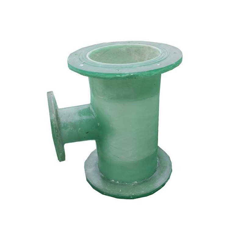 玻璃钢法兰管件 FRP玻璃钢三通 玻璃钢手糊弯头 风阀蝶阀管件