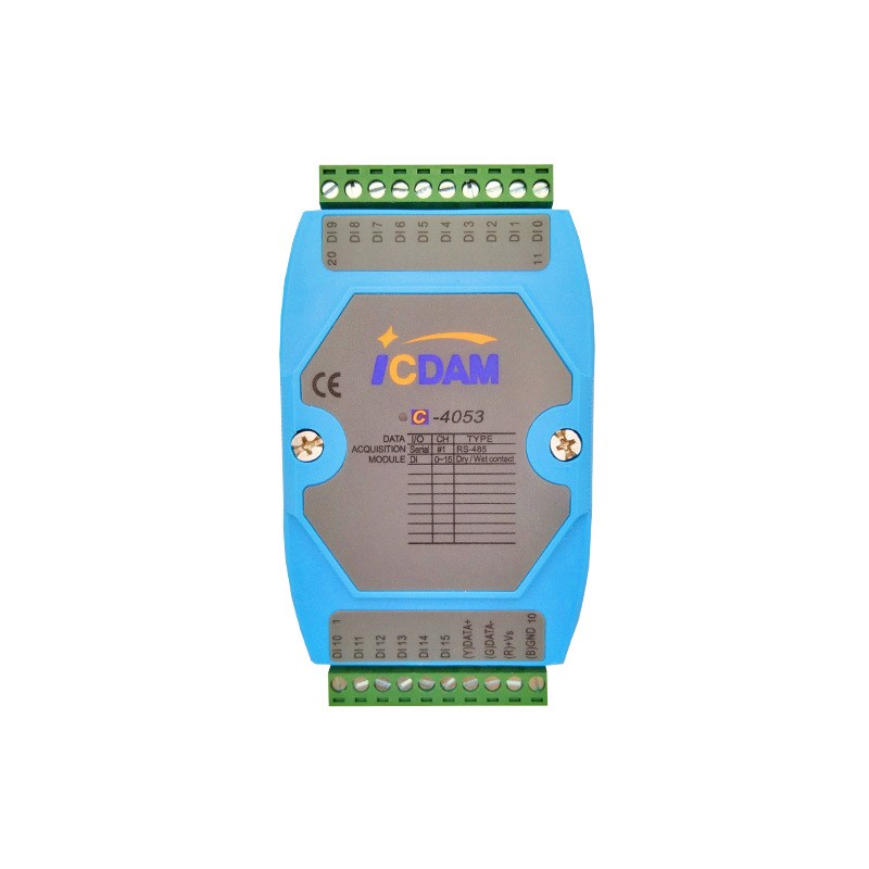 C-4053 16路隔离数字量输入模块 远程io模块 生产厂家 开关量模块