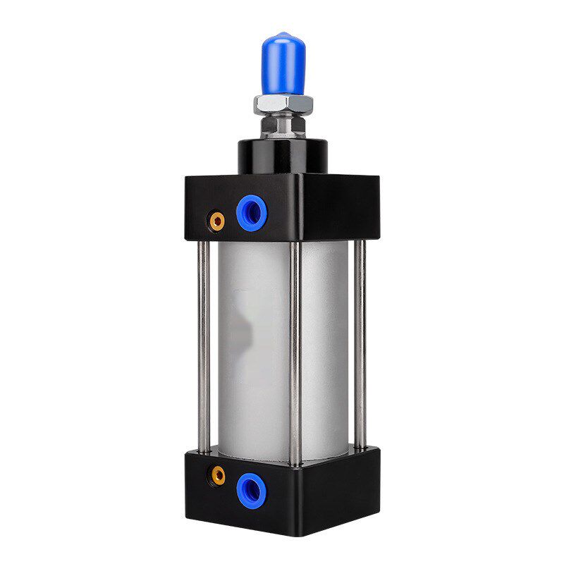 亚德客型SC标准气缸大推力气动气缸SC32/40/50/63/80/100小型加长