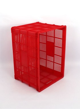 上海厂家 筐755黄色周转筐长方形快递分拣分类筐黄色新料