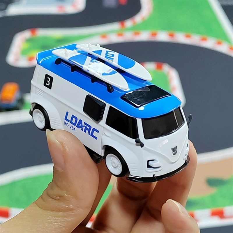 LDARC雷迪安V64 RTR遥控车1:64迷你微型仿真RC模型面包竞速车