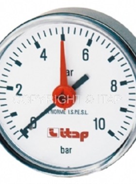 全进口压力计【ITAP 意大利制造】art.483压力表/0-10巴