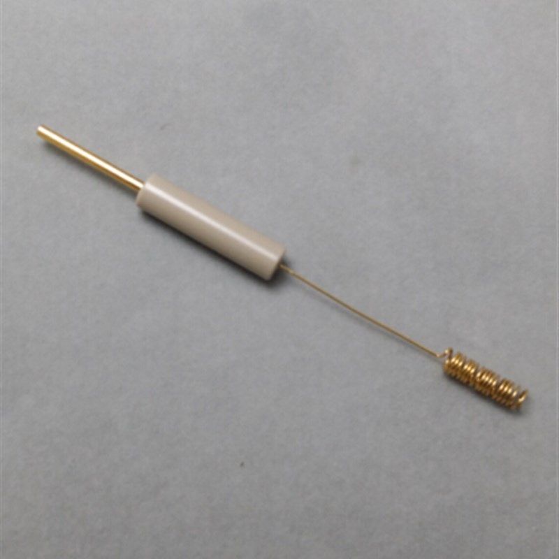 Au 0523黄金丝电极 0.5mm230mm黄金丝电极 PEEK封装