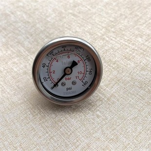 40z 11bar 40mm 背接口Z1 160psi 轴向无边耐震压力表