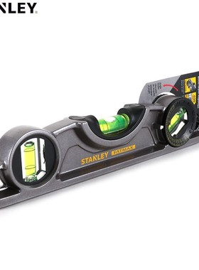 史丹利FatMax Xtreme磁性180度可调鱼雷水平尺9寸43-609-20