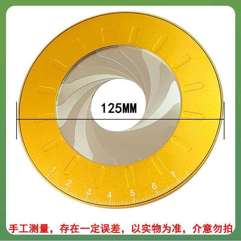 ?304不锈钢圆形画圆工具 可调旋转测量绘图工具创意圆规绘图