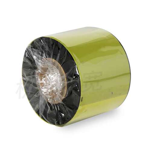 水洗布唛专用树脂碳带35mm*300m 合成布 洗水标防水耐高温不掉色