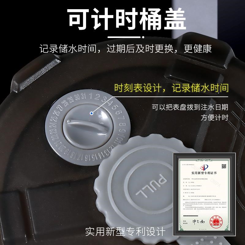 透明PC纯净矿泉水桶 茶台水桶茶具储水桶茶几泡茶功夫茶空桶