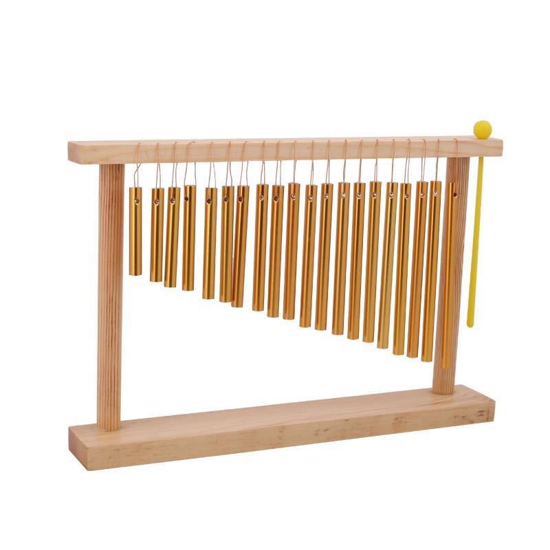 奥尔夫打击乐器20音风铃音乐教具风铃打击乐器台式20音风铃