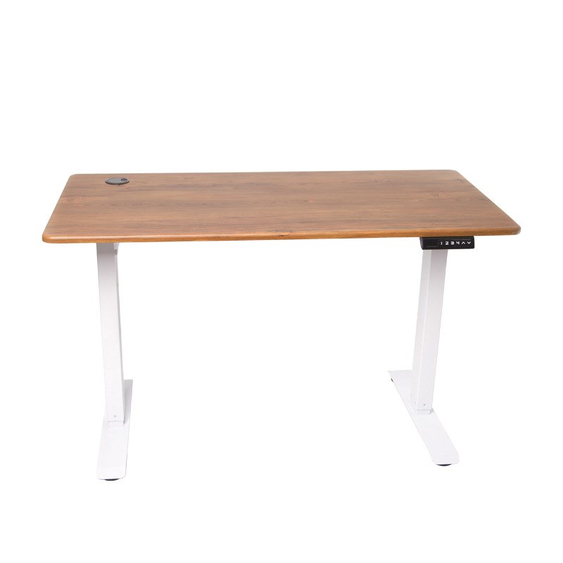 电动升降桌架站立式办公学习双电机两节三节办公桌腿智能语音升降