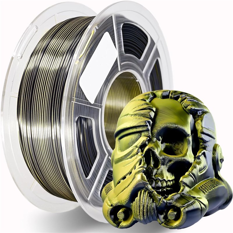 科雷迪3D打印机PLA耗材丝绸双色三色彩虹色1.75mm耗材FDM材料