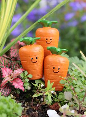 户外树脂仿真胡萝卜雕塑水果蔬菜模型果园园林美陈幼儿园装饰摆件