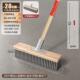 不锈钢丝地刷长柄加密长杆刷子硬毛家用除青苔庭院清洁刷洗地刷头