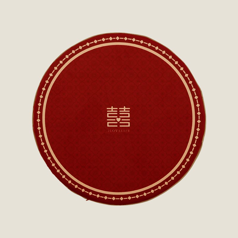 敬茶结婚跪垫一对新娘坐福垫改口婚礼跪拜地垫敬酒喜垫子婚庆马小