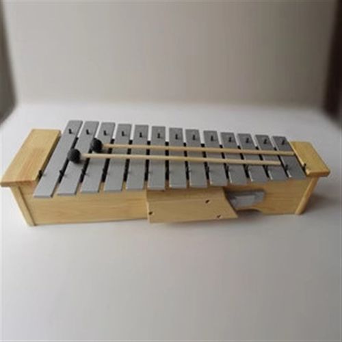 奥尔夫乐器 打击乐器 16音铝板琴箱式 木琴  高音