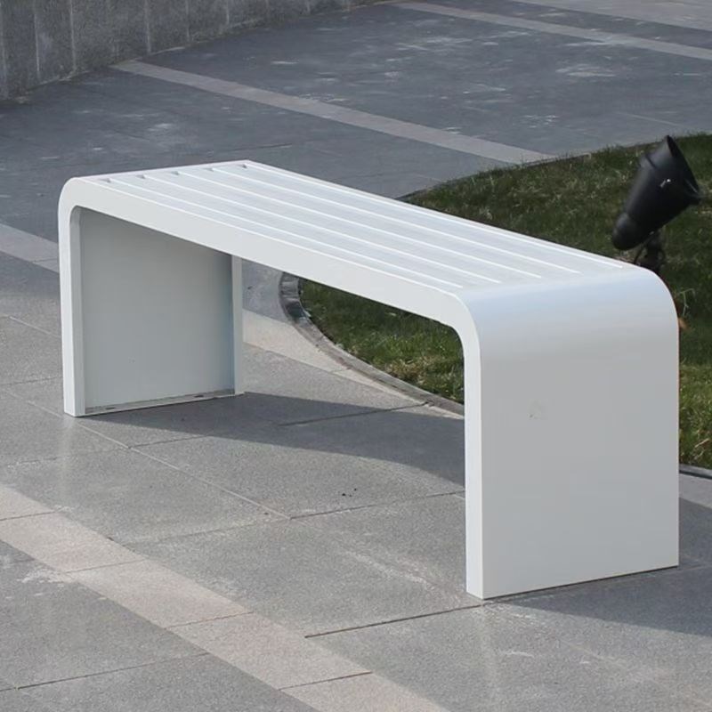 公园椅户外长椅网红彩色长凳室外庭院球场休息商场座椅广场露天凳