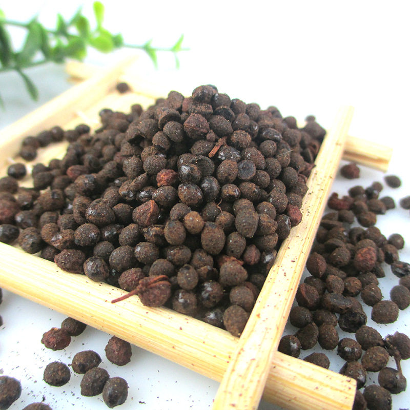 椒目 中药材 花椒目椒目蜀椒目川椒花椒籽花椒子 500g克 碎