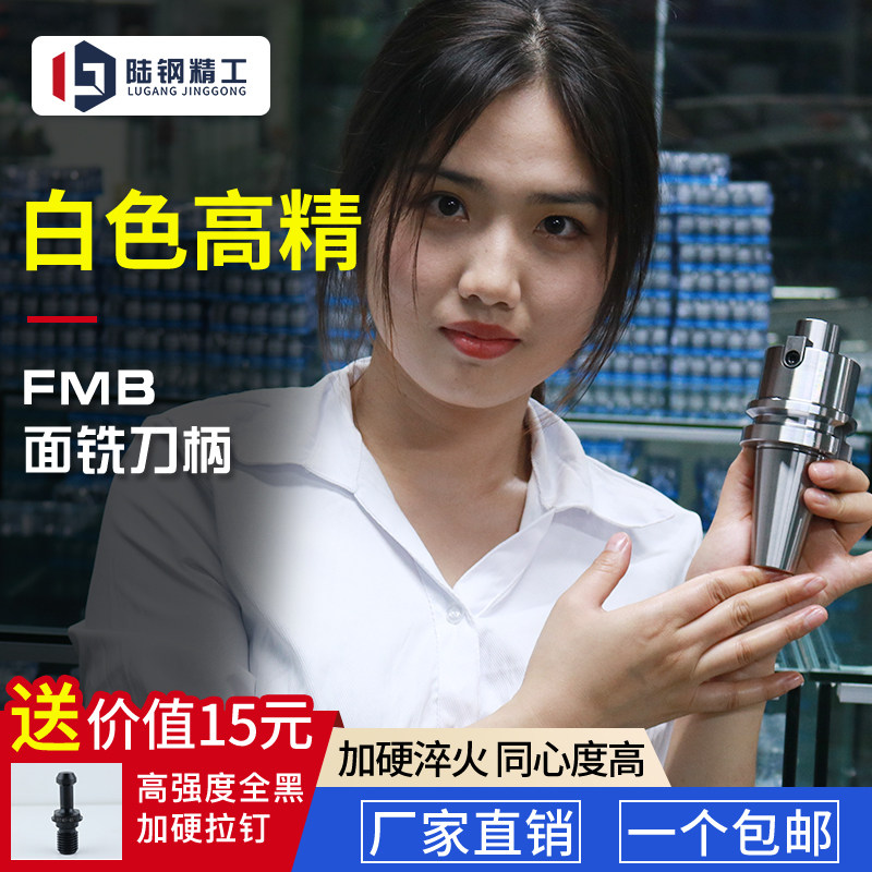 陆钢精工 面铣刀柄  FMB刀柄 普长 BT30 BT40 BT50 数控刀柄