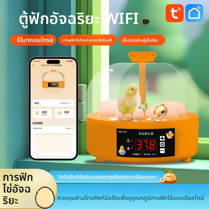 孵化器小型家用全自动智能儿童孵蛋器鹦鹉鹌鹑芦丁鸡小鸟蛋孵化箱