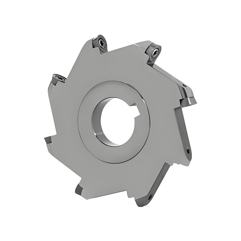 高精圆鼻TMR三面刃铣刀盘 T型槽铣刀 R3 R4 R5 R6 R8圆弧开槽刀盘