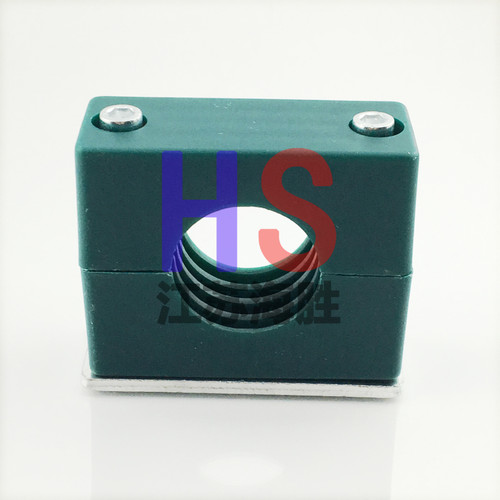 轻型单孔内六角塑料管夹船用液压油管管卡6 8 10 12 14 16 18MM