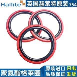 135 8.1 109 114 6.3 114.5 hallite孔用液压格莱圈进口T754型130