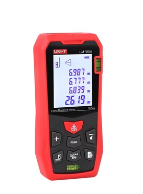 优利徳LM100A/50A/70A/120A精度手持激光测距仪装修量房电子尺