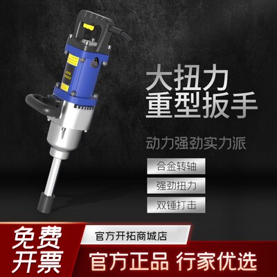 电动扭矩扳手可调力矩大扭力扳手工业级高精度1重型省力定扭电枪