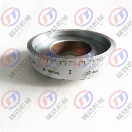 北京铣床/南通X6132/53K/52K/X62W 横向刻度盘环627 80格 1转=4mm