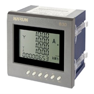 5型面板48 纳宇PZ630 A54三相四线电压表单功能
