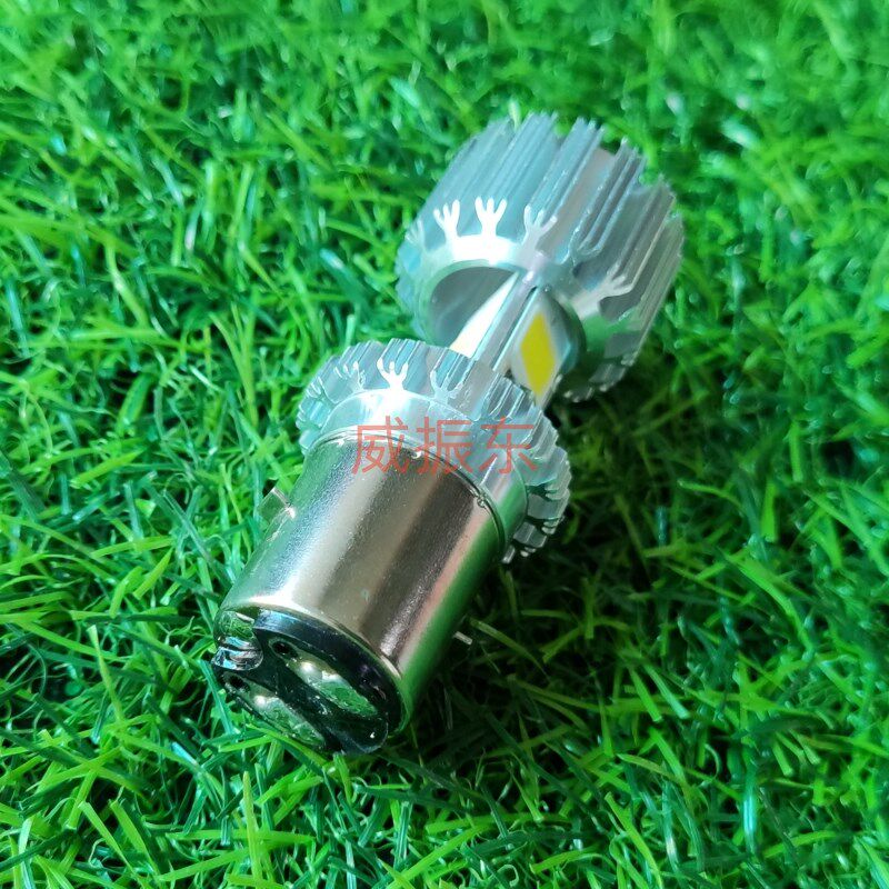 适用豪爵福星S 喜之星 HJ100T-7-7C-7D-7M 大灯灯泡 LED 前车灯