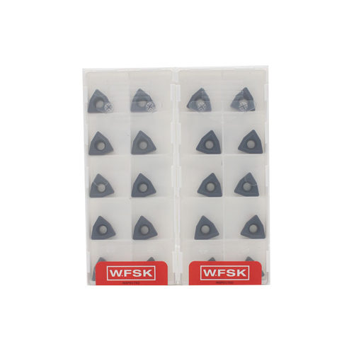 快速钻u钻刀片WC型WCMX03/04WCMT05/06/08桃形刀粒三角快速暴力钻