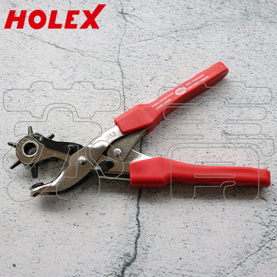 德国霍夫曼HOLEX杠杆增益旋转冲孔钳转式打孔钳 皮带打孔器 250mm