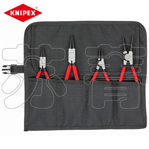德国原装凯尼派克KNIPEX通用卡簧钳4件套001956V01/00 19 56 V01