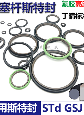 STd轴用PTFE斯特封RS 185 200 190 205.5 195 210 200 215.5*6.3