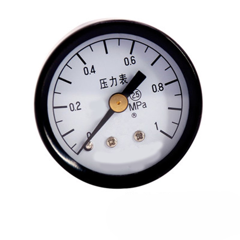 普通压力表Y-40Z轴向0-25MPa水压表油压表气压表