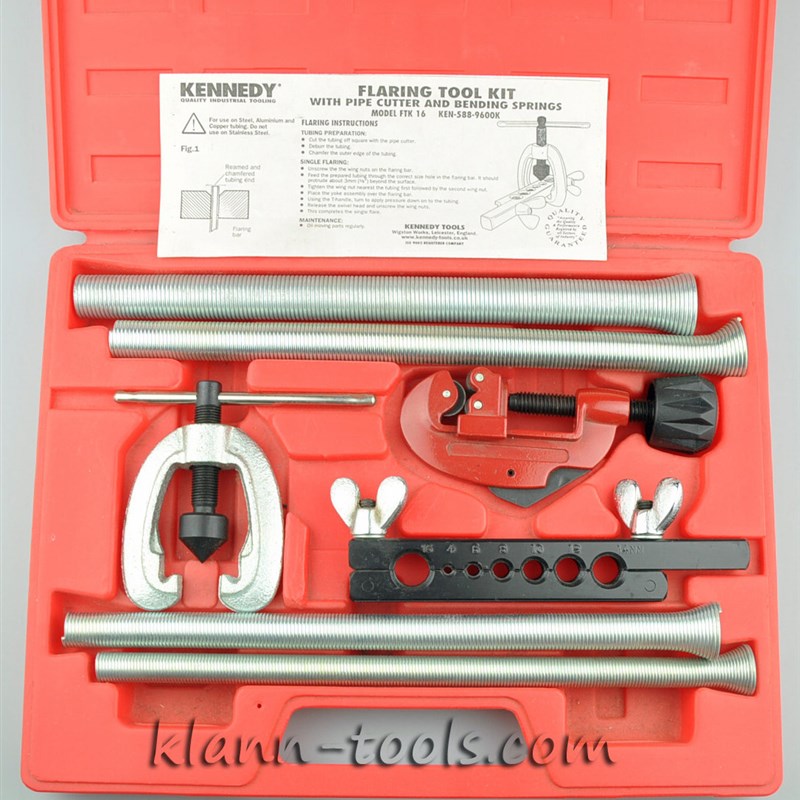 英国KENNEDY套装割管器弯管器组KEN-588-9600K克伦威尔工具