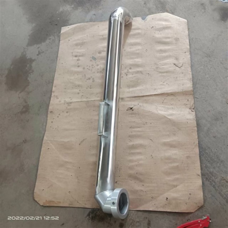 徐工三一中联摊铺机消声器 排气管 烟囱 波纹管消音器 摊铺机配件