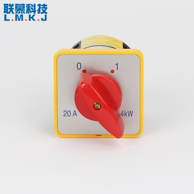 组合开关HZ5-20/4 L03 万能转换开关单相电源切断开关双极20A 4KW