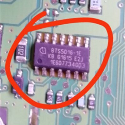 BTS5016-1E 适用长城哈弗H2刹车灯芯片 车身模板BCM刹车灯IC