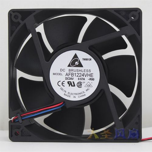 原装Delta/台达 AFB1224VHE 24V 0.57A 12cm变频器散热风扇