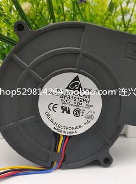 台达BFB1012M/H/HH/VH/EH/UH涡轮12V鼓风机9733风扇烧烤炉箱抽风