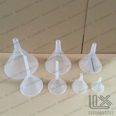 FILTER FUNNEL Made of polypropylene Large caliber long neck