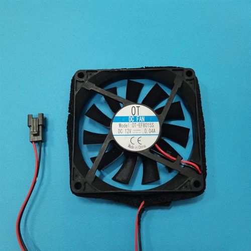 适用OT-EF8015S 冰箱冷藏风扇 美的冰箱风扇8CM 12V 0.04A