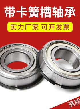 国产止动槽 卡簧槽轴承 型号 6209N 50209 45*85*19