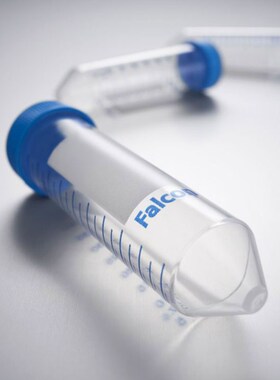 BD塑料离心管50m15ml锥底螺口尖底袋装无菌架装25个/包352097/098