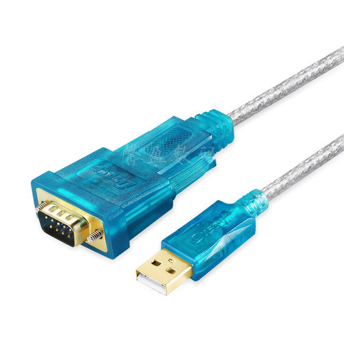 帝特电脑笔记本接口usb转串口九针DB9针串口线公母rs232数据线USB