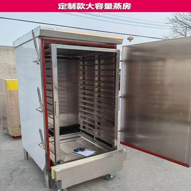 商用两项电蒸柜小型燃气单双门6/12盘加热管多用电箱米饭车炖汤