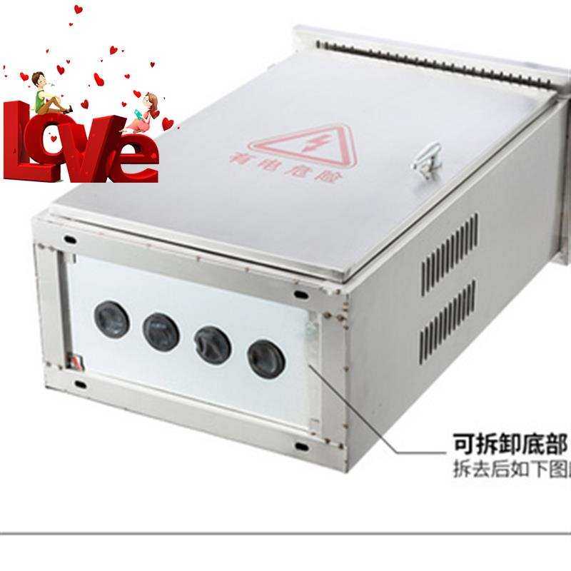 不锈钢配电箱户外落地柜室外防水箱控制柜端子动力柜1000*0600*35